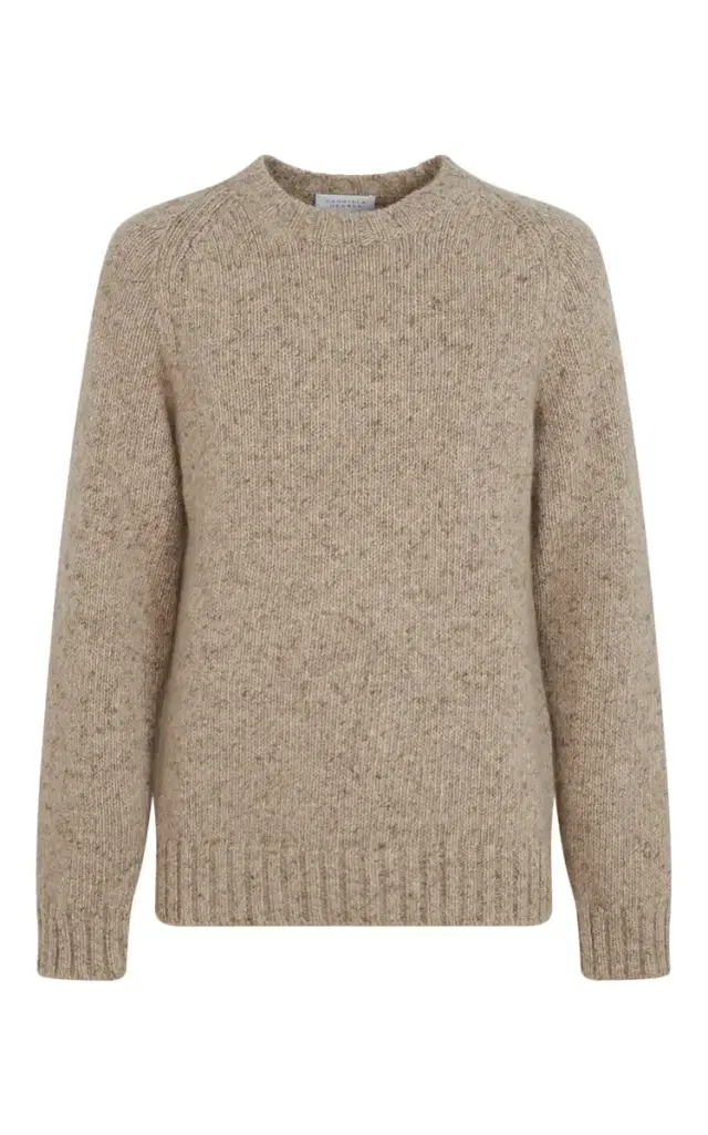 Alfie Crewneck in Oatmeal Multi Cashmere Alfie Crewneck in Oatmeal Multi Cashmere