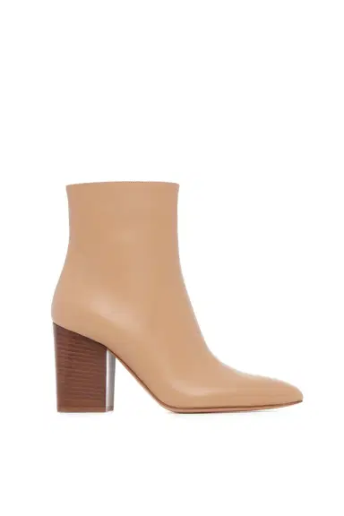 GABRIELA HEARST Rio Ankle Boot in Dark Caramel Leather | Thumbnail 1 GABRIELA HEARST Rio Ankle Boot in Dark Caramel Leather | Thumbnail 1