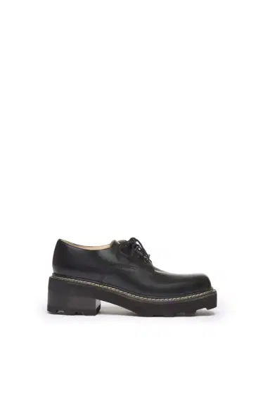 Gabriela Hearst Tera Brogue in Black Leather | Thumbnail 1 Gabriela Hearst Tera Brogue in Black Leather | Thumbnail 1