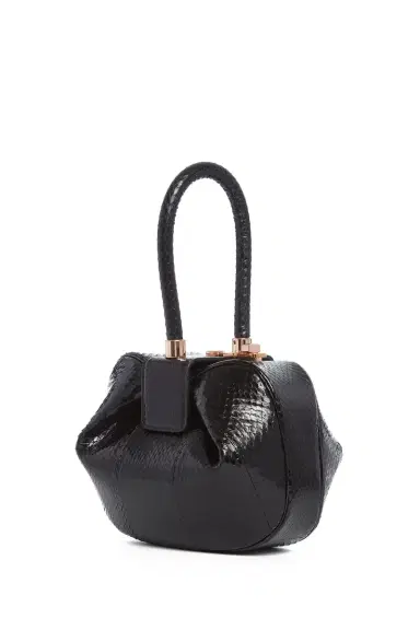Gabriela Hearst Nina Bag in Black Snakeskin | Thumbnail 1 Gabriela Hearst Nina Bag in Black Snakeskin | Thumbnail 1