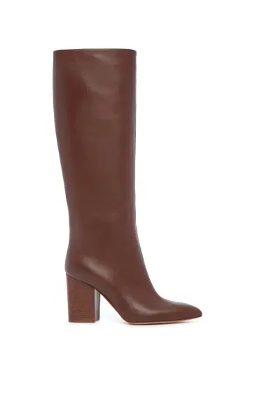 GABRIELA HEARST Sascha Knee High Boot in Cognac Leather | Thumbnail 1 GABRIELA HEARST Sascha Knee High Boot in Cognac Leather | Thumbnail 1
