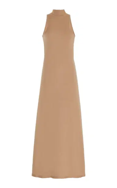 Gabriela Hearst Kenna Knit Dress in Camel Merino Wool | Thumbnail 1 Gabriela Hearst Kenna Knit Dress in Camel Merino Wool | Thumbnail 1