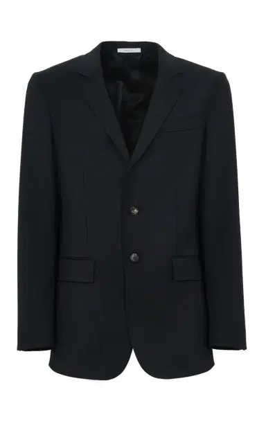 Gabriela Hearst Irving Jacket in Black Sportwear Wool | Thumbnail 1 Gabriela Hearst Irving Jacket in Black Sportwear Wool | Thumbnail 1