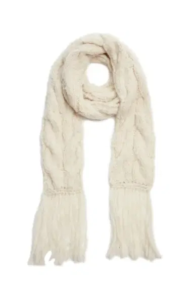 GABRIELA HEARST Serena Knit Scarf in Welfat Cashmere | Thumbnail 1 GABRIELA HEARST Serena Knit Scarf in Welfat Cashmere | Thumbnail 1