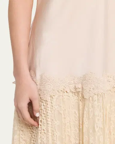 Kobi Halperin Grazia Sleeveless Mixed Media Maxi Dress | Thumbnail 5 Kobi Halperin Grazia Sleeveless Mixed Media Maxi Dress | Thumbnail 5