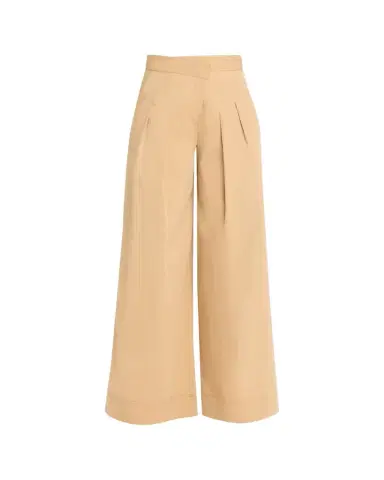 Veronica Beard Heron Pleated Wide-Leg Pants | Thumbnail 1 Veronica Beard Heron Pleated Wide-Leg Pants | Thumbnail 1