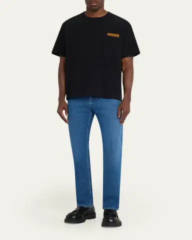 Bottega Veneta Men's Straight-Leg Denim Jeans | Thumbnail 2 Bottega Veneta Men's Straight-Leg Denim Jeans | Thumbnail 2