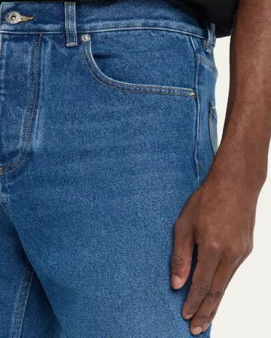 Bottega Veneta Men's Straight-Leg Denim Jeans | Thumbnail 5 Bottega Veneta Men's Straight-Leg Denim Jeans | Thumbnail 5