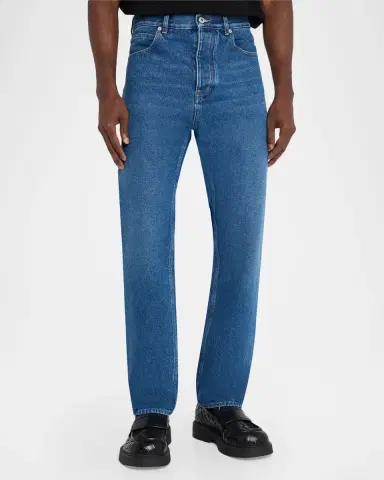 Bottega Veneta Men's Straight-Leg Denim Jeans | Thumbnail 8 Bottega Veneta Men's Straight-Leg Denim Jeans | Thumbnail 8