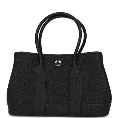 HERMÈS Hermes Garden Party Neo 23 Black Negonda Palladium Hardware | Thumbnail 4 HERMÈS Hermes Garden Party Neo 23 Black Negonda Palladium Hardware | Thumbnail 4