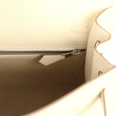 HERMÈS Hermes Kelly Sellier 25 Craie Epsom Electrum Hardware | Thumbnail 9 HERMÈS Hermes Kelly Sellier 25 Craie Epsom Electrum Hardware | Thumbnail 9