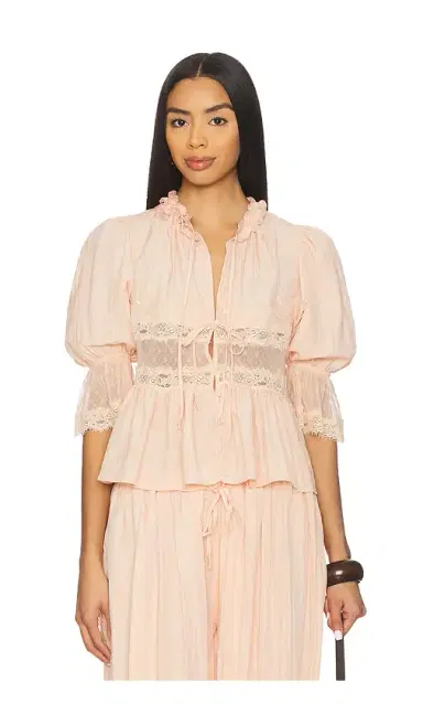 Free People x Intimately Forever Young Bed Jacket | Thumbnail 1 Free People x Intimately Forever Young Bed Jacket | Thumbnail 1