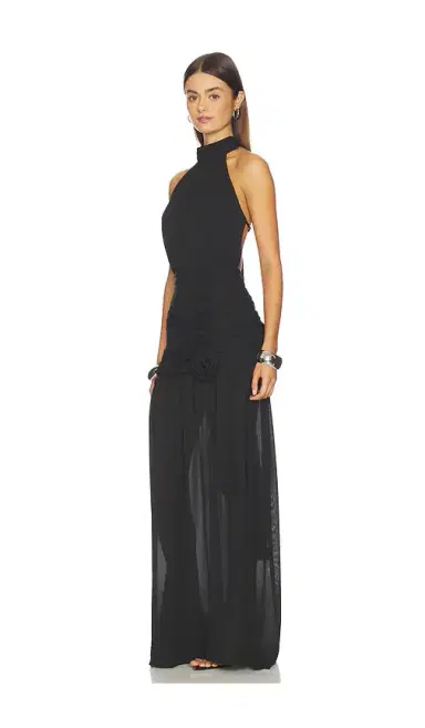 Runaway The Label Kesari High Neck Maxi Dress | Thumbnail 2 Runaway The Label Kesari High Neck Maxi Dress | Thumbnail 2