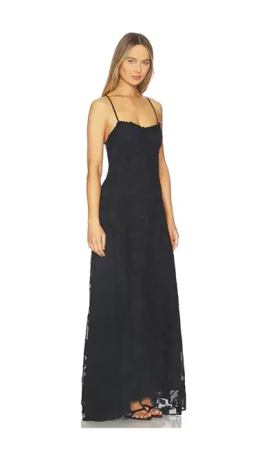 Runaway The Label Ellerby Frill Trim Maxi Dress | Thumbnail 2 Runaway The Label Ellerby Frill Trim Maxi Dress | Thumbnail 2