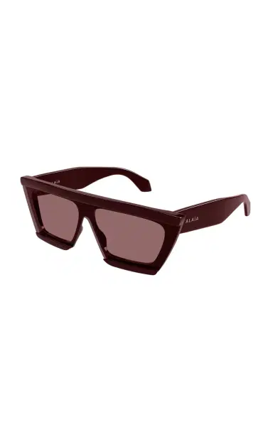Alaïa Mask-Frame Acetate Sunglasses | Thumbnail 3 Alaïa Mask-Frame Acetate Sunglasses | Thumbnail 3