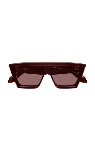 Alaïa Mask-Frame Acetate Sunglasses | Thumbnail 1 Alaïa Mask-Frame Acetate Sunglasses | Thumbnail 1