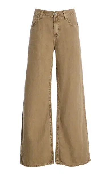 Citizens of Humanity Nora Low-Rise Linen Trousers | Thumbnail 5 Citizens of Humanity Nora Low-Rise Linen Trousers | Thumbnail 5