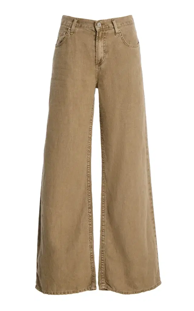 Nora Low-Rise Linen Trousers Nora Low-Rise Linen Trousers