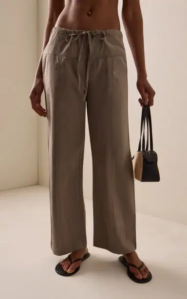 Deiji Studios Seam Cotton Poplin Pants | Thumbnail 3 Deiji Studios Seam Cotton Poplin Pants | Thumbnail 3