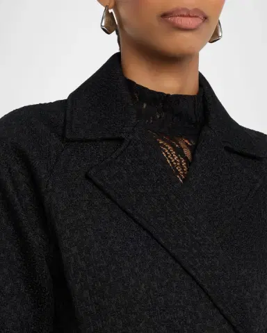 Dolce & Gabbana Rachel Bottoné Tweed Trench Coat | Thumbnail 5 Dolce & Gabbana Rachel Bottoné Tweed Trench Coat | Thumbnail 5