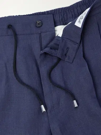 De Petrillo Straight-Leg Pleated Linen Suit Trousers - Men | Thumbnail 6 De Petrillo Straight-Leg Pleated Linen Suit Trousers - Men | Thumbnail 6