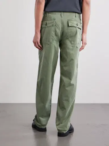 Hartford Fatigue Straight-Leg Herringbone Cotton Trousers - Men | Thumbnail 4 Hartford Fatigue Straight-Leg Herringbone Cotton Trousers - Men | Thumbnail 4