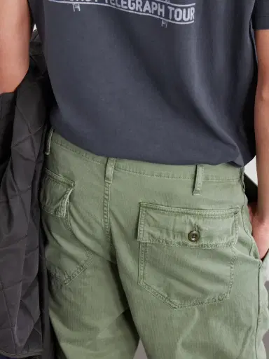 Hartford Fatigue Straight-Leg Herringbone Cotton Trousers - Men | Thumbnail 5 Hartford Fatigue Straight-Leg Herringbone Cotton Trousers - Men | Thumbnail 5