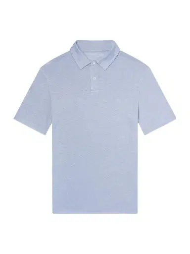 Hartford Knitted Linen Polo Shirt - Men | Thumbnail 1 Hartford Knitted Linen Polo Shirt - Men | Thumbnail 1