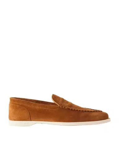 John Lobb Pace Suede Loafers - Men | Thumbnail 1 John Lobb Pace Suede Loafers - Men | Thumbnail 1