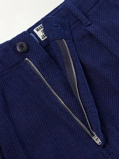 Blue Blue Japan Kasezome Straight-Leg Sashiko Cotton Cargo Trousers - Men | Thumbnail 6 Blue Blue Japan Kasezome Straight-Leg Sashiko Cotton Cargo Trousers - Men | Thumbnail 6
