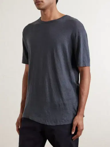 Hartford Linen-Jersey T-Shirt - Men | Thumbnail 3 Hartford Linen-Jersey T-Shirt - Men | Thumbnail 3