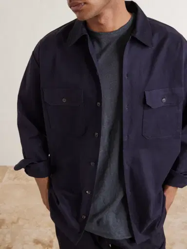 Hartford Linen-Jersey T-Shirt - Men | Thumbnail 5 Hartford Linen-Jersey T-Shirt - Men | Thumbnail 5