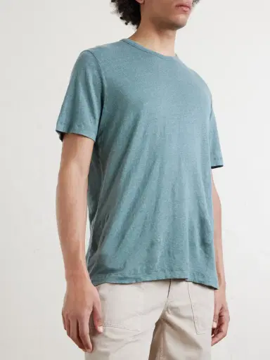 Hartford Linen-Jersey T-Shirt - Men | Thumbnail 3 Hartford Linen-Jersey T-Shirt - Men | Thumbnail 3