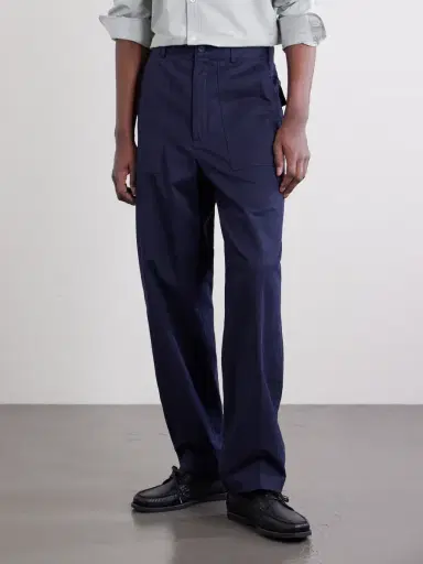 Ralph Lauren Purple Label Straight-Leg Cotton-Blend Twill Trousers - Men | Thumbnail 3 Ralph Lauren Purple Label Straight-Leg Cotton-Blend Twill Trousers - Men | Thumbnail 3