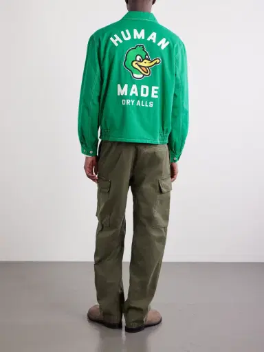 Human Made Logo-Embroidered Cotton-Twill Jacket - Men | Thumbnail 4 Human Made Logo-Embroidered Cotton-Twill Jacket - Men | Thumbnail 4