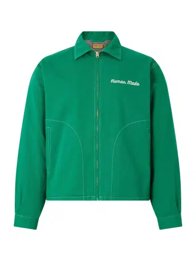 Human Made Logo-Embroidered Cotton-Twill Jacket - Men | Thumbnail 1 Human Made Logo-Embroidered Cotton-Twill Jacket - Men | Thumbnail 1