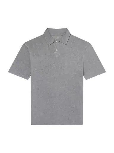 Hartford Knitted Linen Polo Shirt - Men | Thumbnail 1 Hartford Knitted Linen Polo Shirt - Men | Thumbnail 1