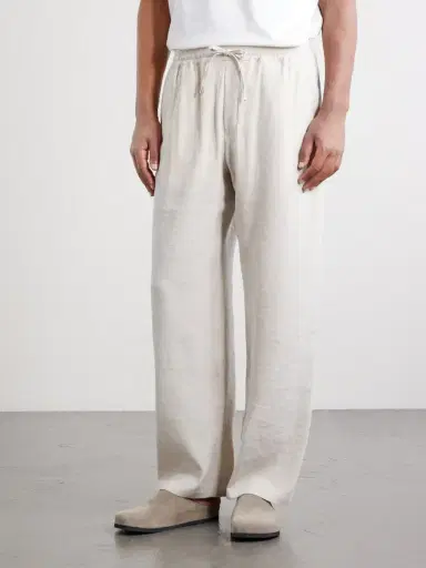 A Kind Of Guise Samurai Straight-Leg Linen and Silk-Blend Drawstring Trousers - Men | Thumbnail 3 A Kind Of Guise Samurai Straight-Leg Linen and Silk-Blend Drawstring Trousers - Men | Thumbnail 3