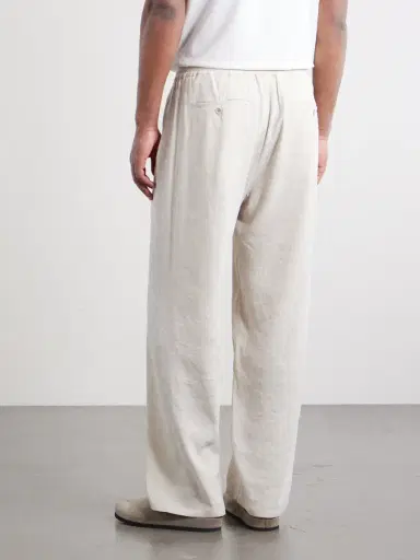 A Kind Of Guise Samurai Straight-Leg Linen and Silk-Blend Drawstring Trousers - Men | Thumbnail 4 A Kind Of Guise Samurai Straight-Leg Linen and Silk-Blend Drawstring Trousers - Men | Thumbnail 4