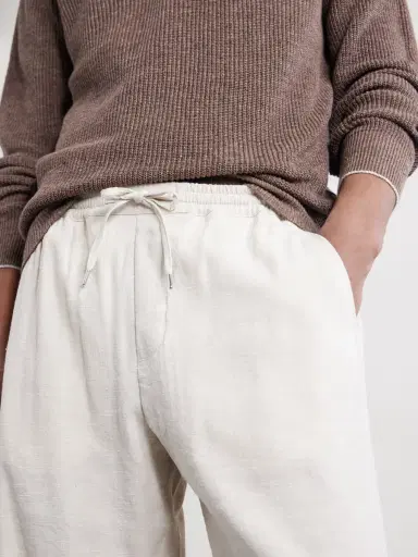A Kind Of Guise Samurai Straight-Leg Linen and Silk-Blend Drawstring Trousers - Men | Thumbnail 5 A Kind Of Guise Samurai Straight-Leg Linen and Silk-Blend Drawstring Trousers - Men | Thumbnail 5