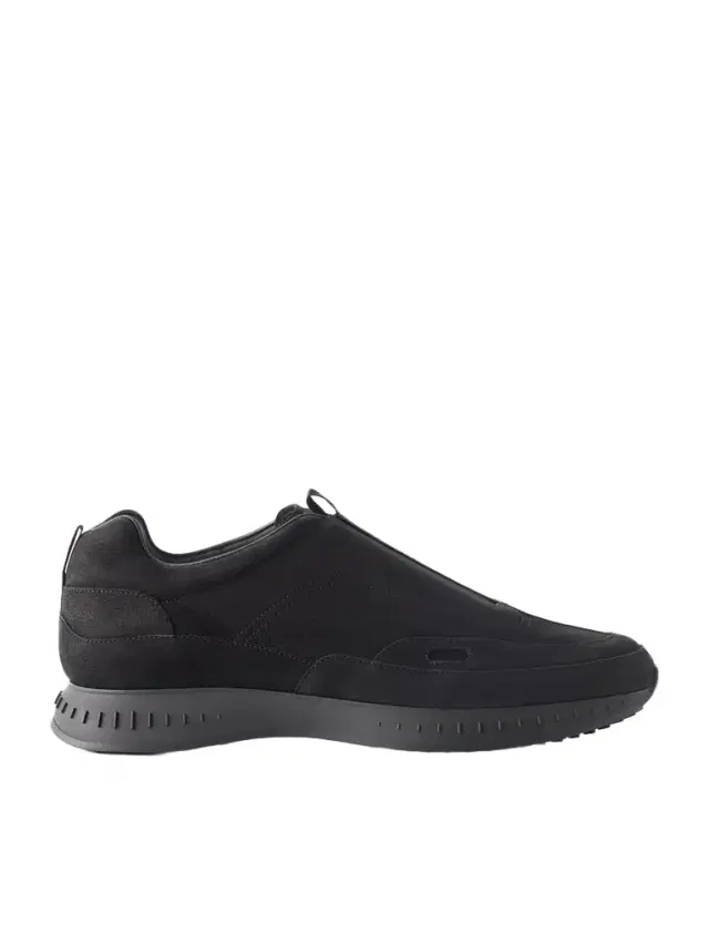 Elastic Stream Nubuck Sneakers - Men Elastic Stream Nubuck Sneakers - Men