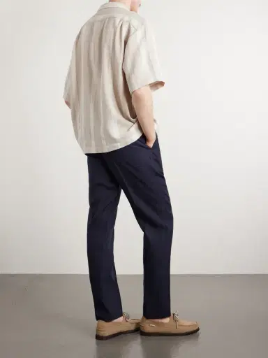 A Kind Of Guise Samata Striped Cotton and Linen-Blend Shirt - Men | Thumbnail 4 A Kind Of Guise Samata Striped Cotton and Linen-Blend Shirt - Men | Thumbnail 4