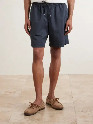 A Kind Of Guise Volta Straight-Leg Cotton and Linen-Blend Drawstring Shorts - Men | Thumbnail 3 A Kind Of Guise Volta Straight-Leg Cotton and Linen-Blend Drawstring Shorts - Men | Thumbnail 3
