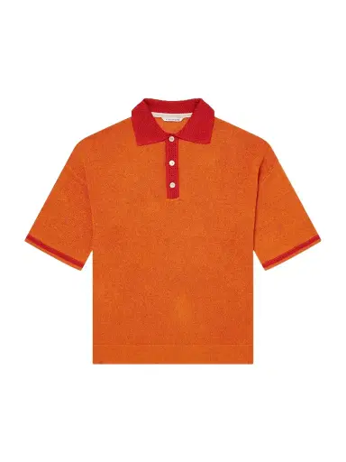 A Kind Of Guise Open-Knit Organic Cotton and Linen-Blend Polo Shirt - Men | Thumbnail 1 A Kind Of Guise Open-Knit Organic Cotton and Linen-Blend Polo Shirt - Men | Thumbnail 1