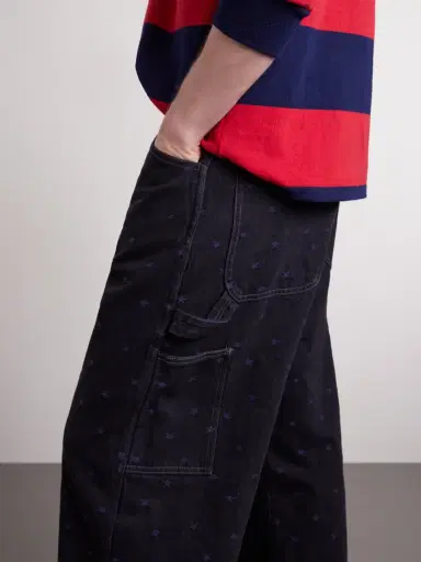 Needles Painter Straight-Leg Embroidered Jeans - Men | Thumbnail 5 Needles Painter Straight-Leg Embroidered Jeans - Men | Thumbnail 5