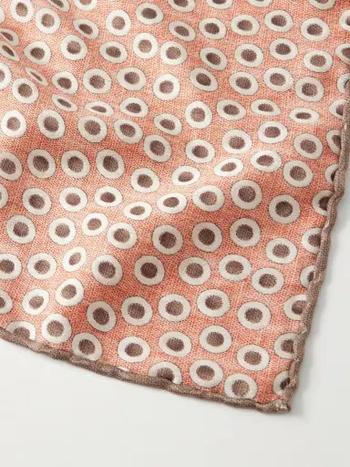 Brunello Cucinelli Polka-Dot Silk Pocket - Men | Thumbnail 4 Brunello Cucinelli Polka-Dot Silk Pocket - Men | Thumbnail 4