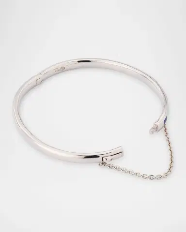 Jan Leslie Lapis, Blue MOP and Turquoise Dash Bangle Bracelet in Sterling Silver | Thumbnail 4 Jan Leslie Lapis, Blue MOP and Turquoise Dash Bangle Bracelet in Sterling Silver | Thumbnail 4