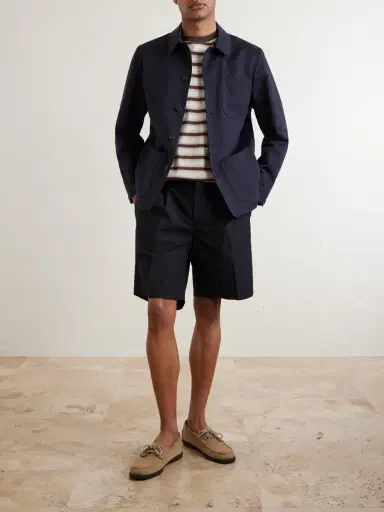 Altea Constantin Cotton and Linen-Blend Overshirt - Men | Thumbnail 2 Altea Constantin Cotton and Linen-Blend Overshirt - Men | Thumbnail 2