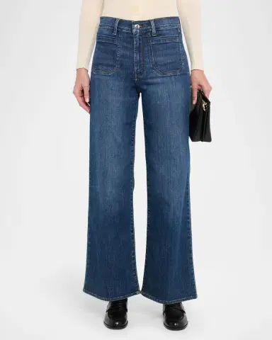 FRAME Le Slim Palazzo Modernist Pocket Jeans | Thumbnail 3 FRAME Le Slim Palazzo Modernist Pocket Jeans | Thumbnail 3