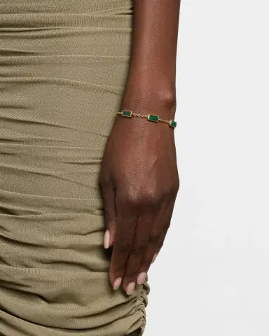 Jan Leslie Five Station Dash Rectangle Bracelet | Thumbnail 2 Jan Leslie Five Station Dash Rectangle Bracelet | Thumbnail 2